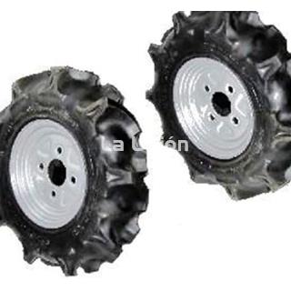 Juego de ruedas 4.00x8 Fijas Roteco - Imagen 1